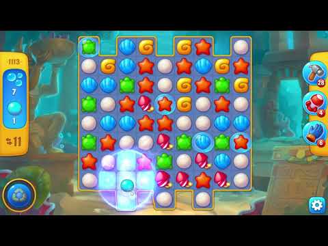 Fishdom 1113 Level - NO BooSTERS