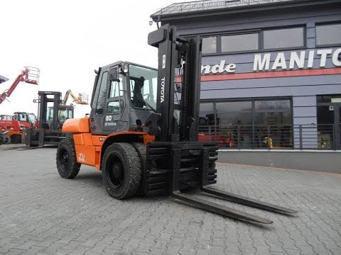 Wózek widłowy Toyota 5FD80 2011 BD 4667