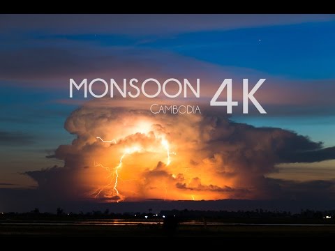Monsoon Asia, stunning 4K footage from rainy season in South East Asia