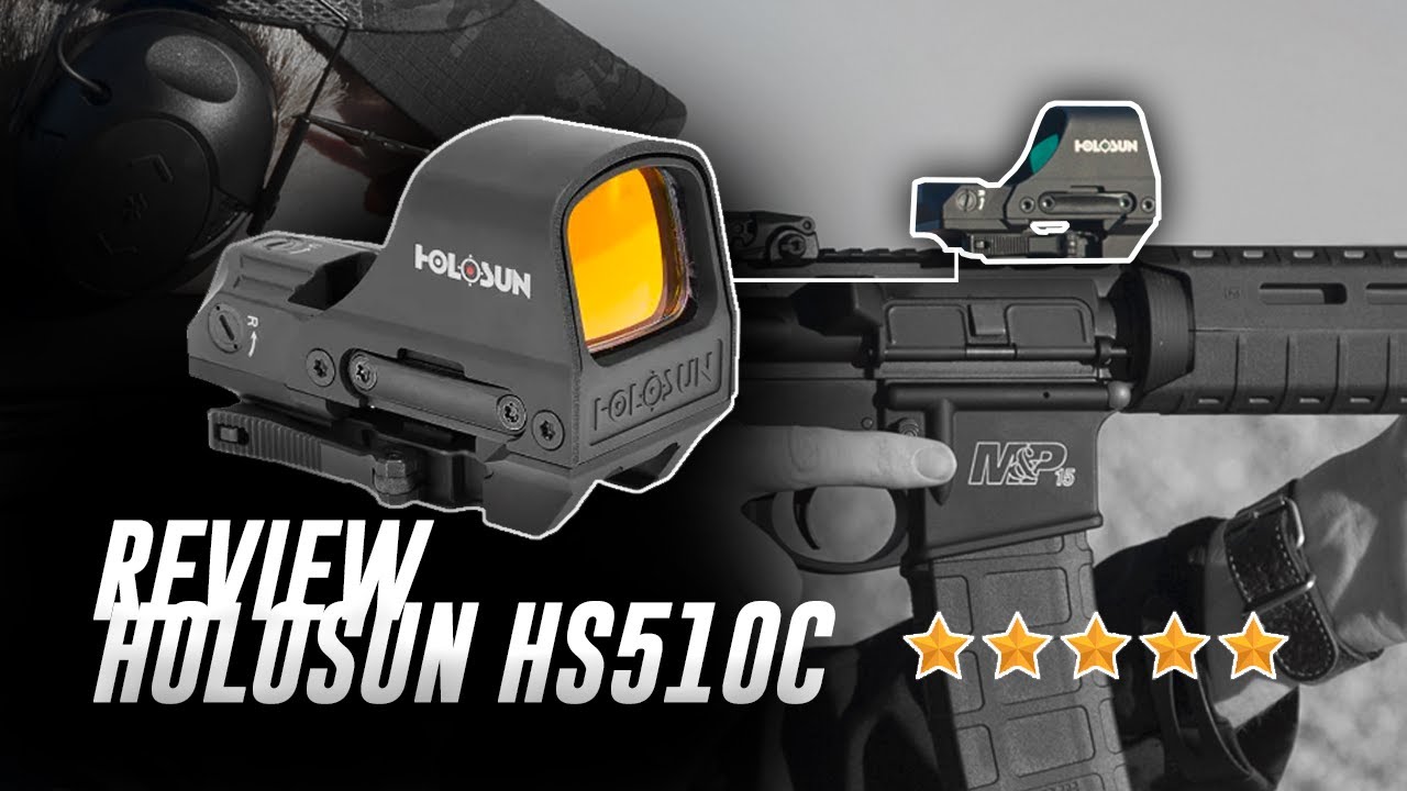 Red Dot HS510C (p/ fuzil e carabina) 510C Holosun