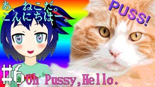 #6あ、ねこだ。こんにちはー。【PUSS!紹介実況】-Oh pussy, Hello.-