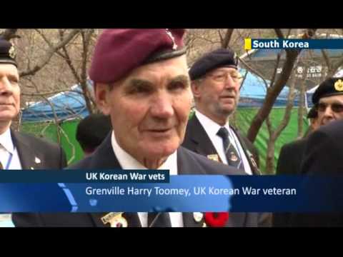 UK Korean War veterans mark Imjin River battle
