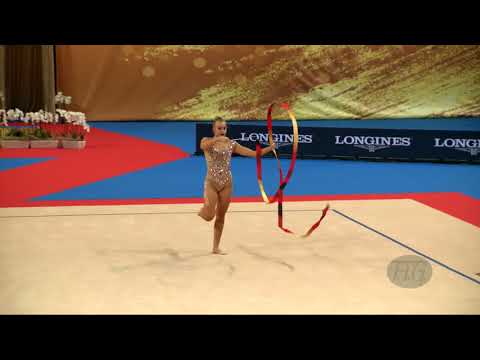BYKOVSKAIA Agata (KGZ) - 2018 Rhythmic Worlds, Sofia (BUL) - Qualifications Ribbon