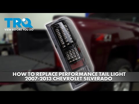 How to Install Performance Tail Light 2007-2013 Chevrolet Silverado