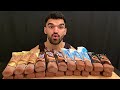 ASMR CANDY ICE CREAM BARS SNICKERS MARS BOUNTY TWIX CHOCOLATE PARTY 리얼사운드 먹방 No Talkin