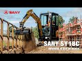 SANY SY18C Mini Excavator Features Benefits