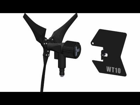 WTAPRS Wind Turbine: WT10 Tail Install