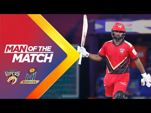 ILT20 S3 | हिंदी - Player Of The Match | Fakhar Zaman | DV vs MIE - M 07 | 16th Jan