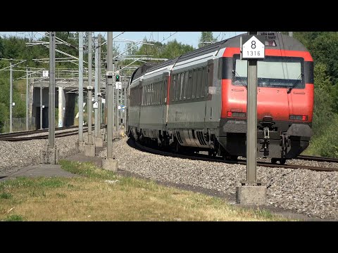 IC8 Romanshorn - Brig auf der NBS / IC2000