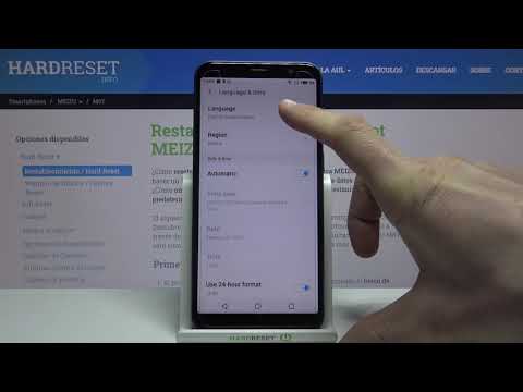 Cómo cambiar el idioma a español en MEIZU M6T - configurar idioma