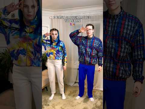 3 EASY GABBER MOVES TO LEARN 🚀⚡️ #gabber #hakken #hakkuh #earlyhardcore #hardcore #rave