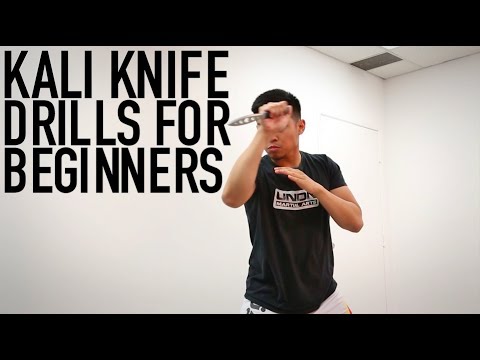 FILIPINO MARTIAL ARTS KNIFE BEGINNER DRILLS | TECHNIQUE TUESDAY