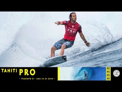 Jordy Smith vs. Mateia Hiquily - Round Two, Heat 2 - Tahiti Pro Teahupo'o 2018