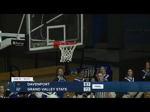Davenport 87, Grand Valley State 72