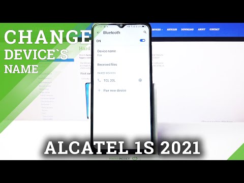 Rename ALCATEL 1S 2021 - About Phone Settings Section