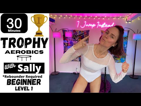 30 min | Level 1 | Trophy Aerobics with Sally | I Jump Instead on a Cellerciser®