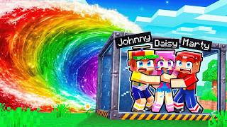 RAINBOW TSUNAMI vs DOOMSDAY BUNKER In Minecraft! 