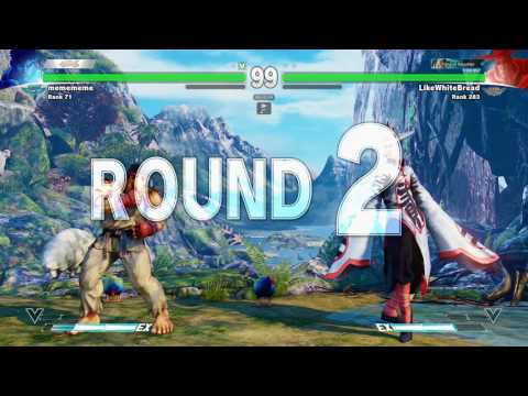 SFV~ Ryu (MCZ Daigo Umehara) vs. F.A.N.G (LikeWhiteBread) HD 7