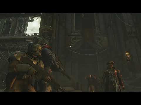 Warhammer 40,000 Space Marine 2 - Commissar of Cadia 8th leads execution! #cinematic #40klore