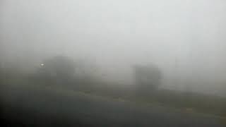 preview picture of video 'Full fog in ONGOLE national highway in early morning'