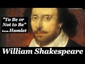 TO BE OR NOT TO BE | Famous William ...