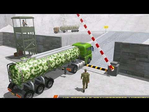 Offroad Military Truck Army Transport Driver Android Gameplay