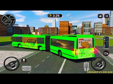 Articulated Bus Simulator 2018 New Levels Unlocked Android Gameplay #4