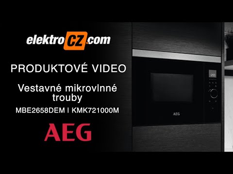 Vestavné mikrovlnné trouby AEG MBE2658DEM | KMK721000M