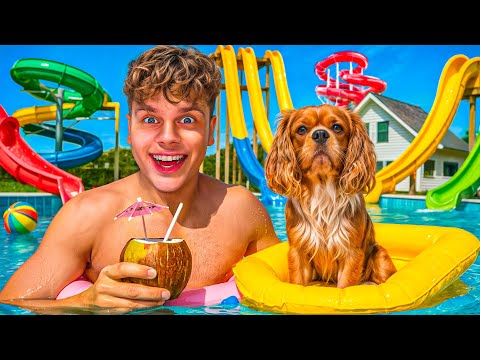 Zbudowałem WIELKI PARK WODNY dla Naszego Psa za 5.000 zł! 🐶💦