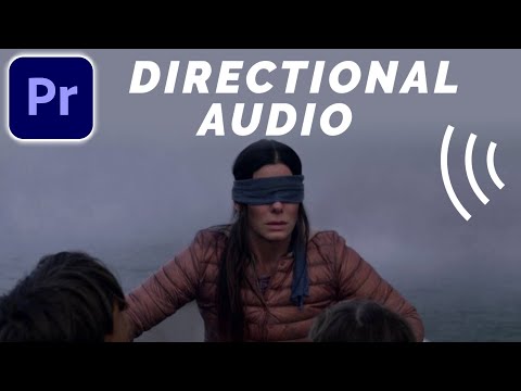 How to make your AUDIO come from a specific DIRECTION | Adobe Premiere Tutorial