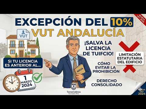 Excepción del 10% VUT Andalucía: Salva la licencia de tu edificio 🏢⚖️ — Torremolinos Gestión Vacacional
