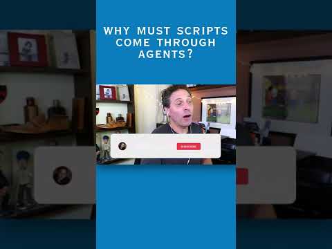 Why must scripts come through agents? - Screenwriting Tips & Advice from Writer Michael Jamin