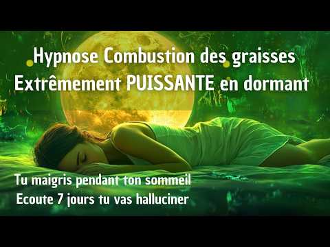 Hypnose pour maigrir en dormant extrêmement puissante combustion des graisses perdre du poids dormir