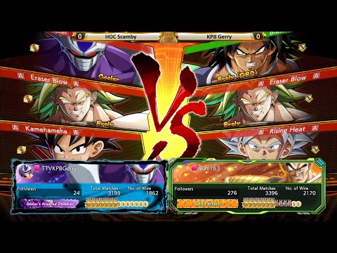 PS4 DBFZ - COM 27 - KPB Gerry vs HOC Scamby [ Must watch + Not like this lol ]