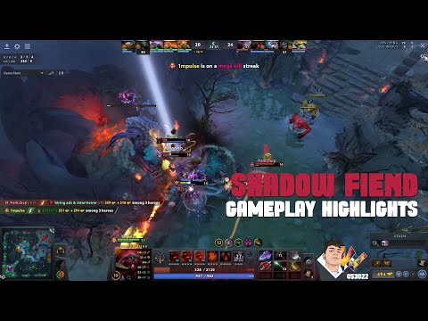 Dota 2 Shadow Fiend Gameplay Highlights 053022 - Kiruuu
