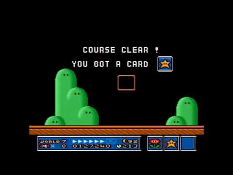 How to get the secret P Wing in World 7 of Super Mario Bros. 3