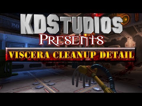Viscera Cleanup Detail Co-op - Alpha - Soup and Cat ZERO GRAVITY!