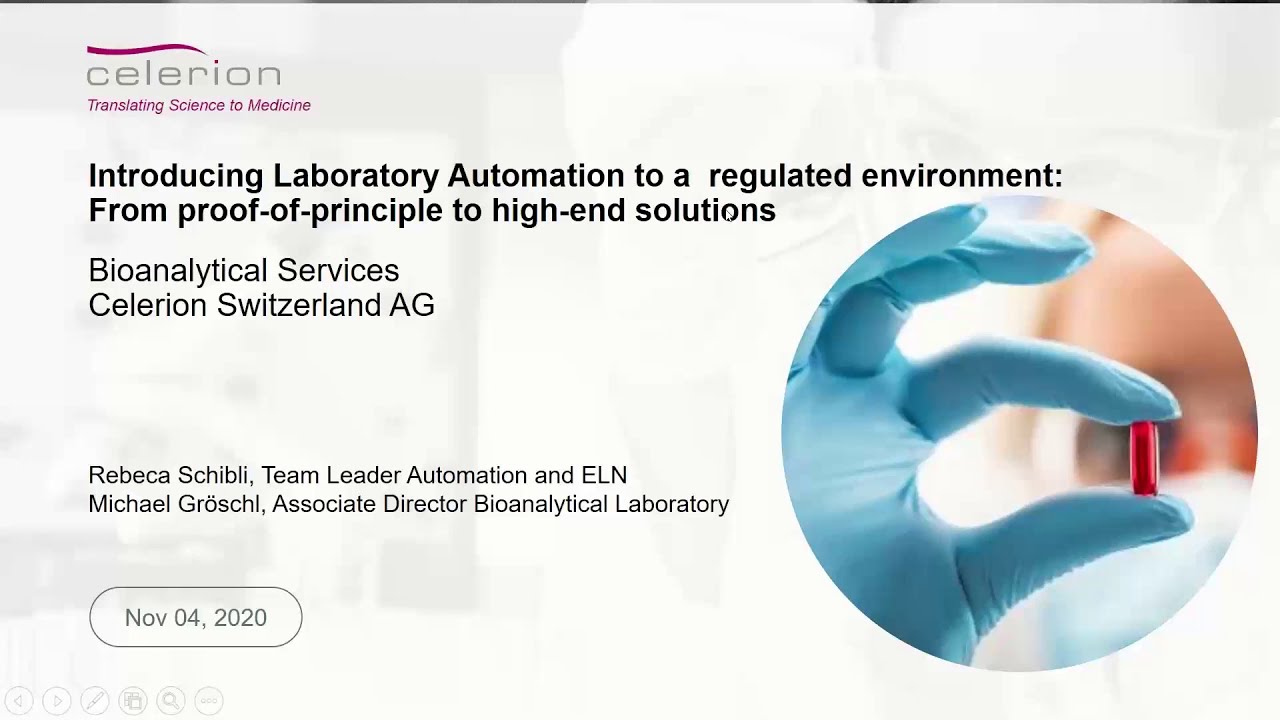 Introducing Laboratory Automation into a Regulated Environment