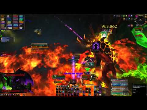 Karma vs Felhounds of Sargeras Mythic. Affliction Warlock PoV
