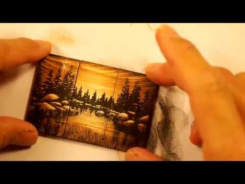 Stampscapes 101: Video 97.  Stampbord Lakeside Triptych.