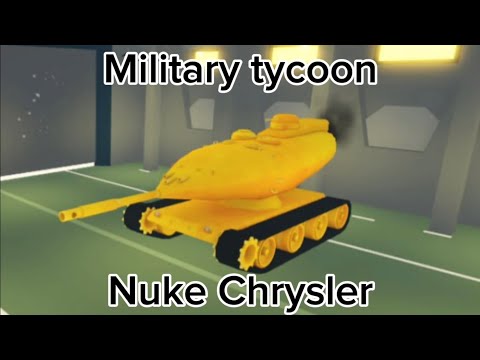 Military tycoon: Nuke Chrysler
