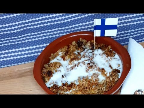 How to make Finnish Apple Crisp - Omenahyve recipe
