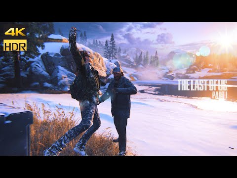 The Last of Us Part 1 - Ellie Brutal Combat Gameplay | PS5 4K HDR