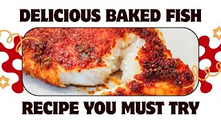 Lose Weight with This Delicious Baked Tilapia Recipe!🐟😋 | weight-loss recipe | diabetic friendly