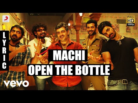 Mankatha - Machi Open the Bottle Tamil Lyric | Ajith Kumar, Trisha | Yuvan