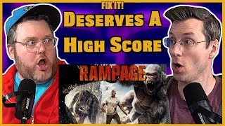 How to Write a Video Game Movie 101 - Rampage (2018) Fix It! w/ Adam and Jay