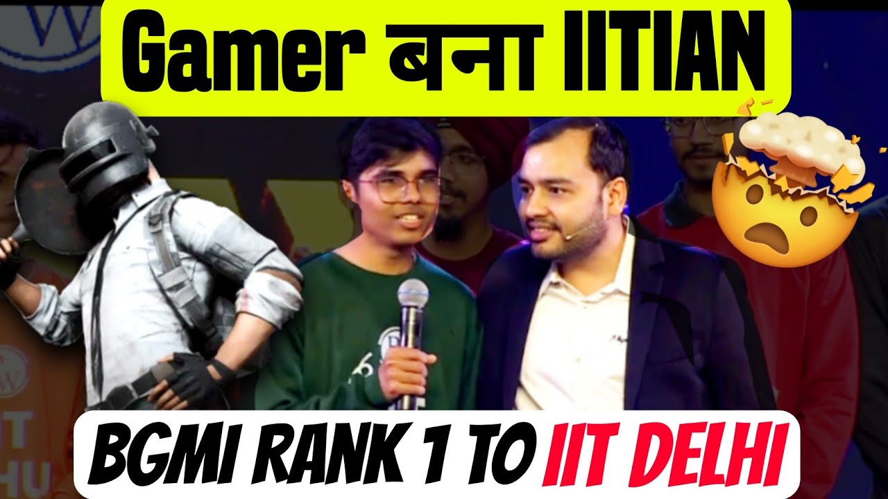 BGMI Rank-1 IIT Delhi | Class Hijacked 😍|| Physics Wallah ||