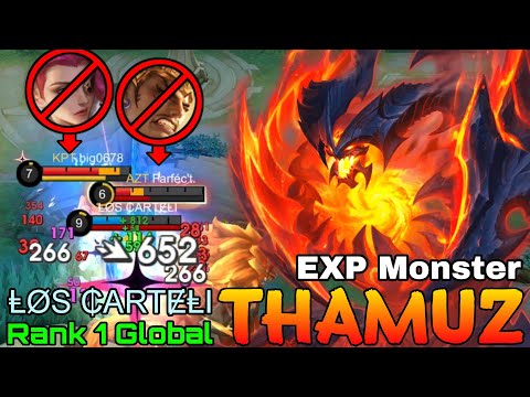 EXP Monster Thamuz VS Top Global Argus - Top 1 Global Thamuz by ⱠØS ₵ARTɆⱠI - Mobile Legends