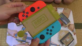 【ニンテンドーLABO】NINTENDO LABO「リモコンカー」を作ってあそびました！NINTENDO Switch
