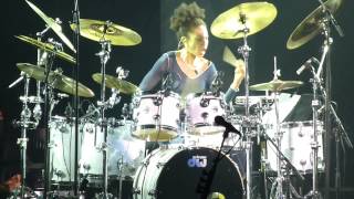 Cindy Blackman Drum Solo/ Carlos Santana Ruth Eckerd Hall 4-29-2014